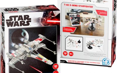 New Star Wars 4D X-Wing Star Fighter T-65B Puzzle available now!