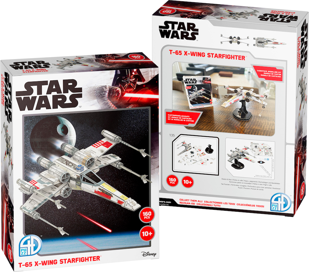 SW 4D X-Wing Star Fighter T-65B Puzzle 2