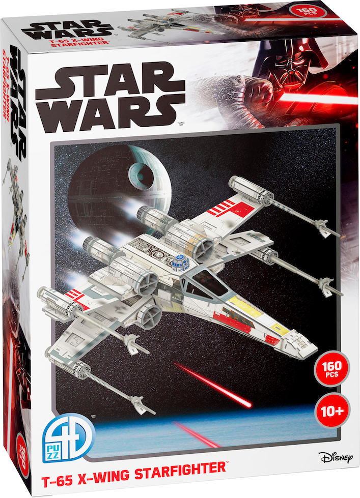 SW 4D X-Wing Star Fighter T-65B Puzzle 1