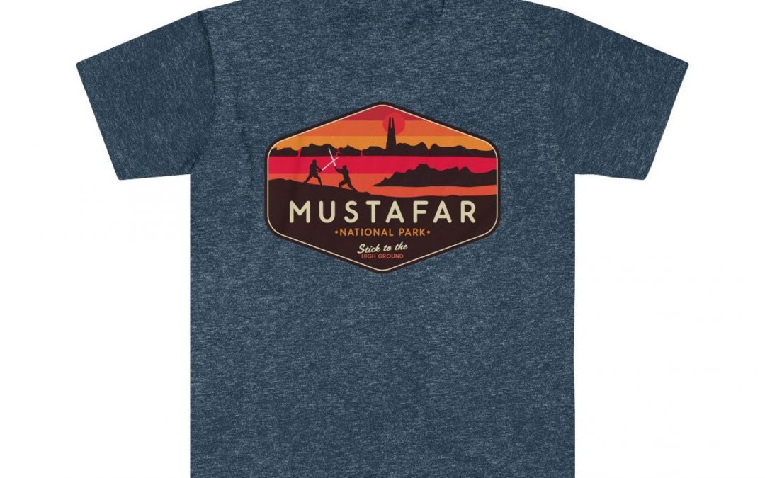 New Star Wars National Park Mustafar Parody T-Shirt available now!