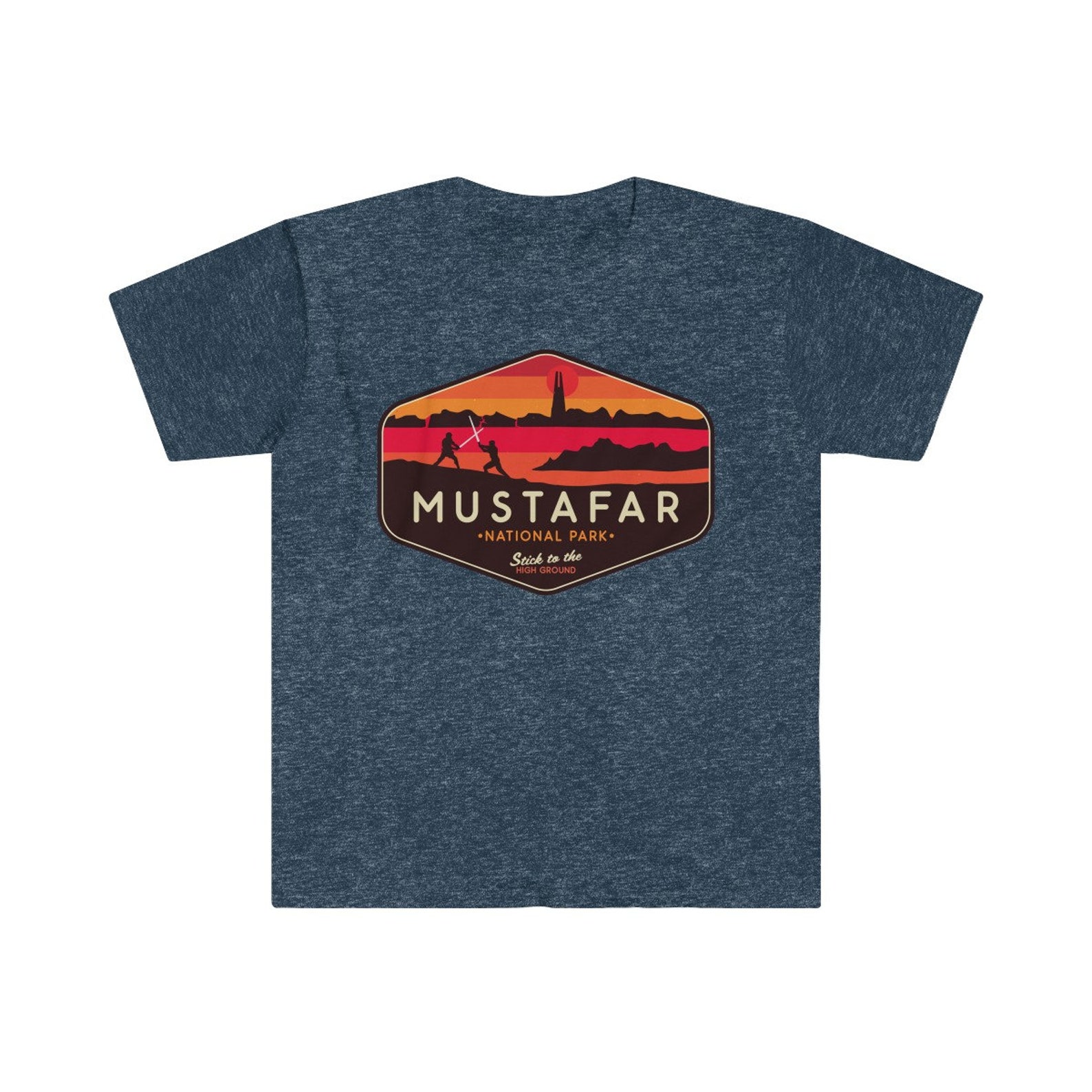 SW National Park Mustafar Parody T-Shirt 2