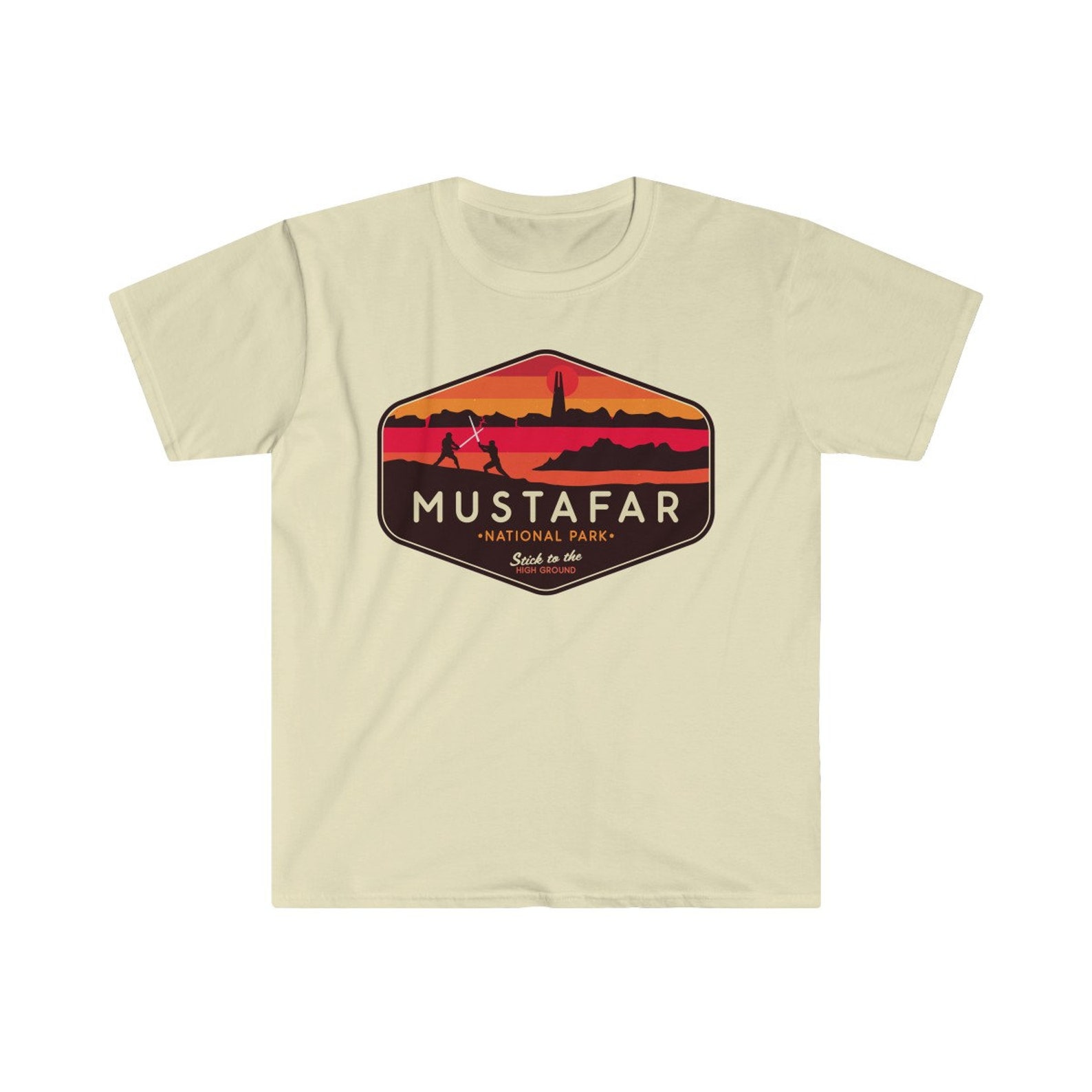 SW National Park Mustafar Parody T-Shirt 3