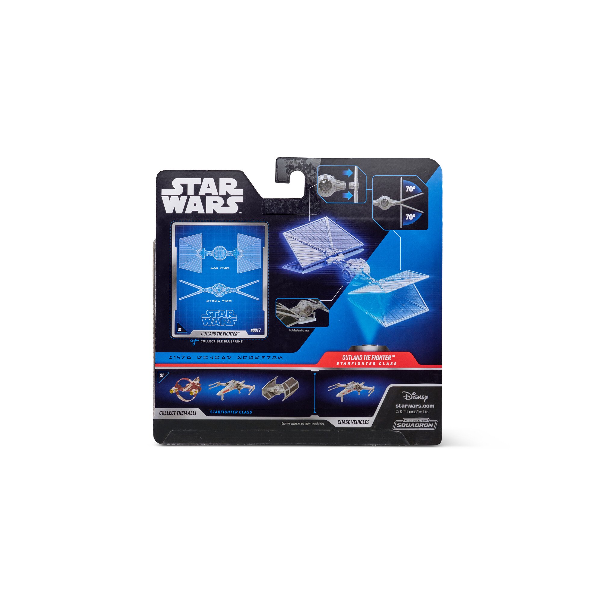 TM Micro Vehicles Starfighter Class Outland TIE Fighter Set 2