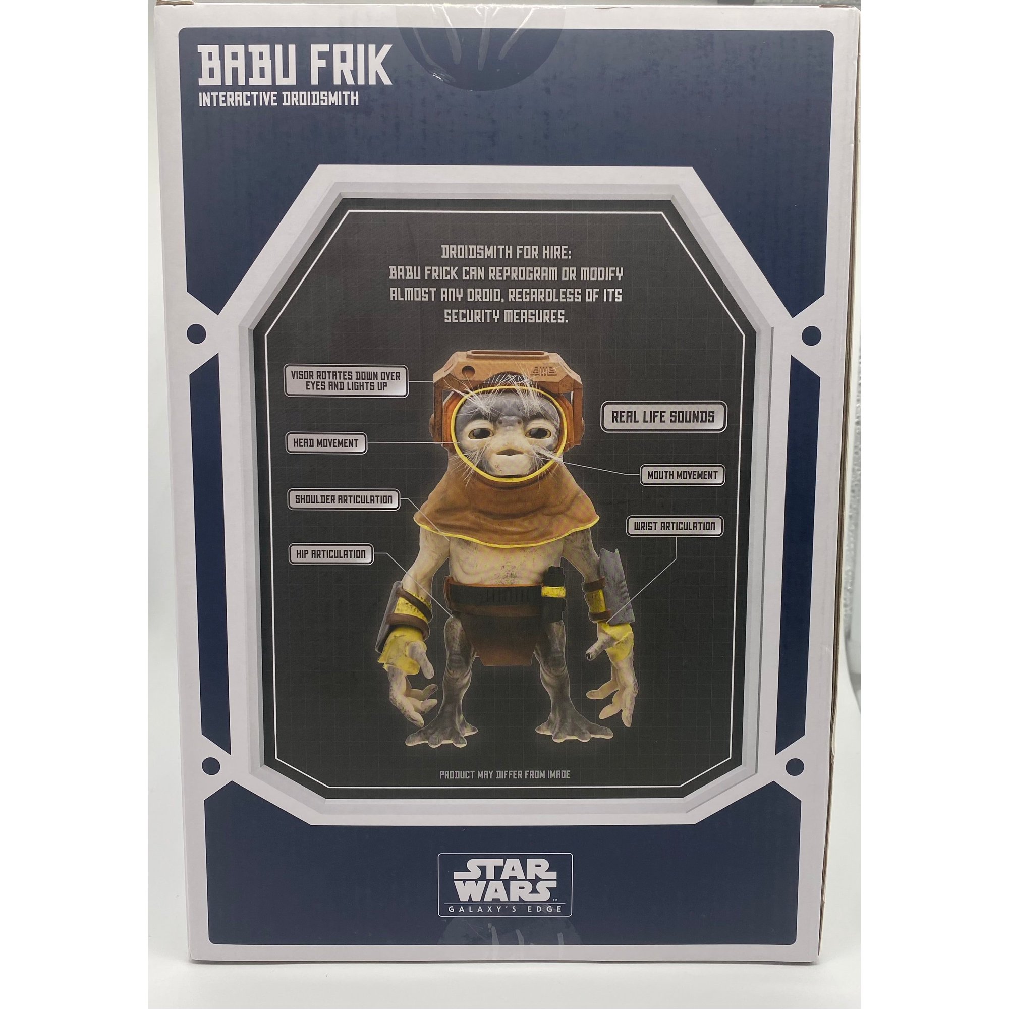 SWGE Droidsmith Babu Frik Interactive Toy 4