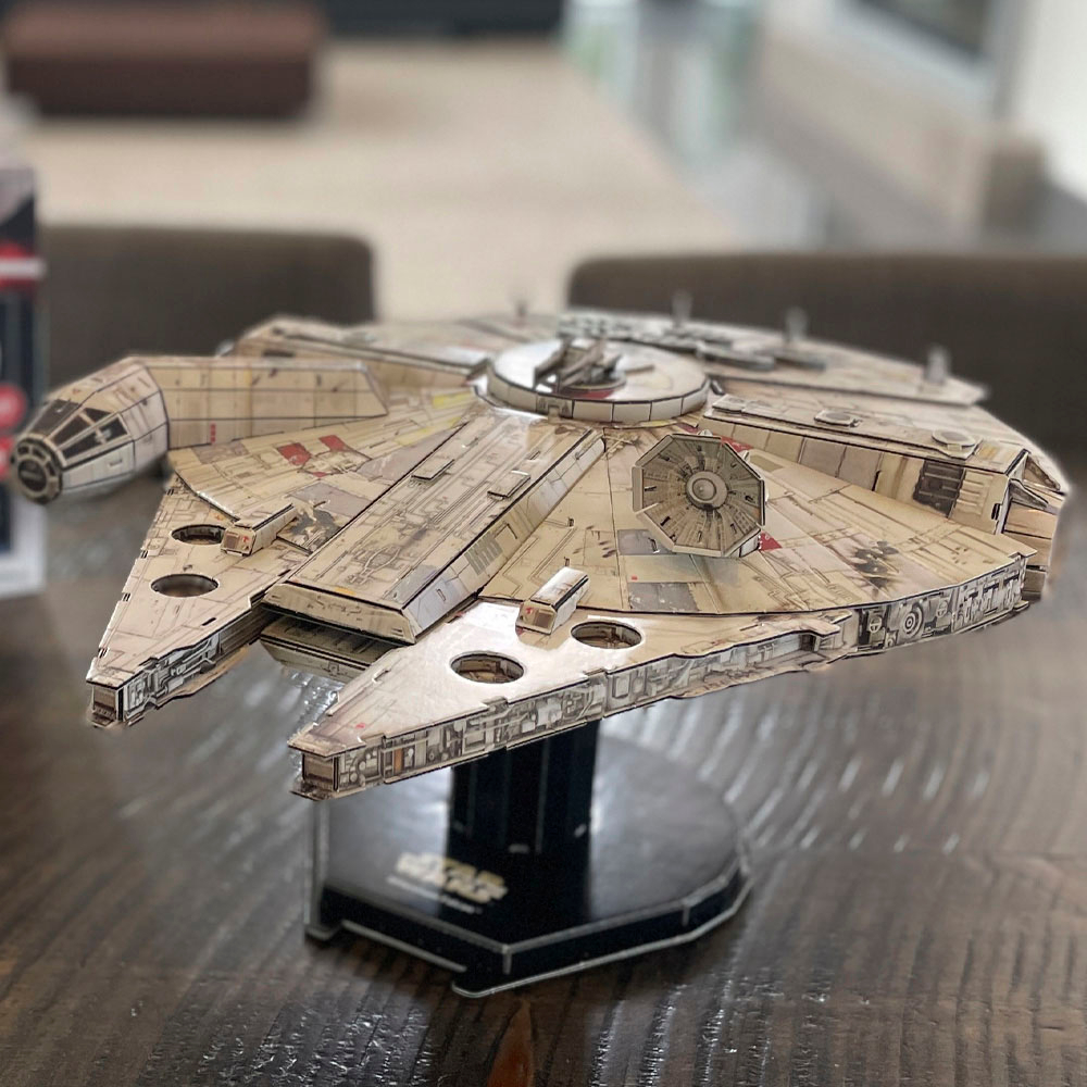 SW 4D Millennium Falcon Model Puzzle Kit 3