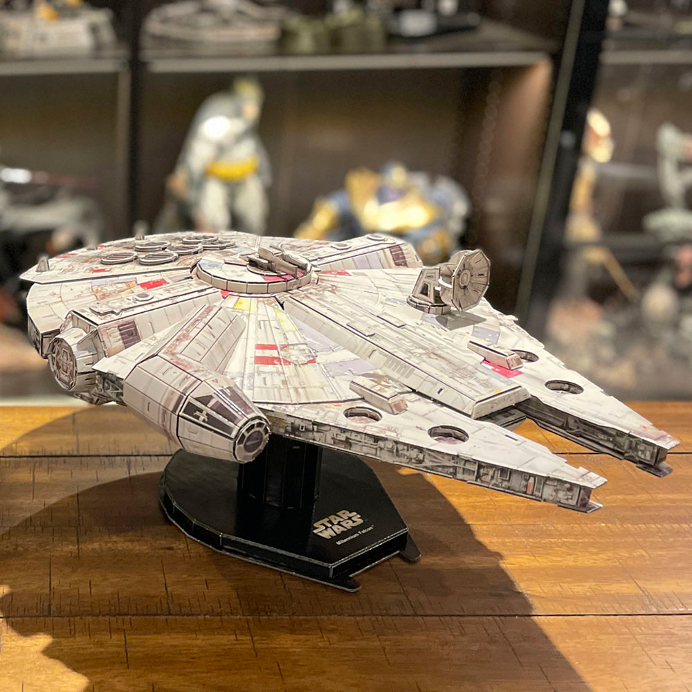 SW 4D Millennium Falcon Model Puzzle Kit 4