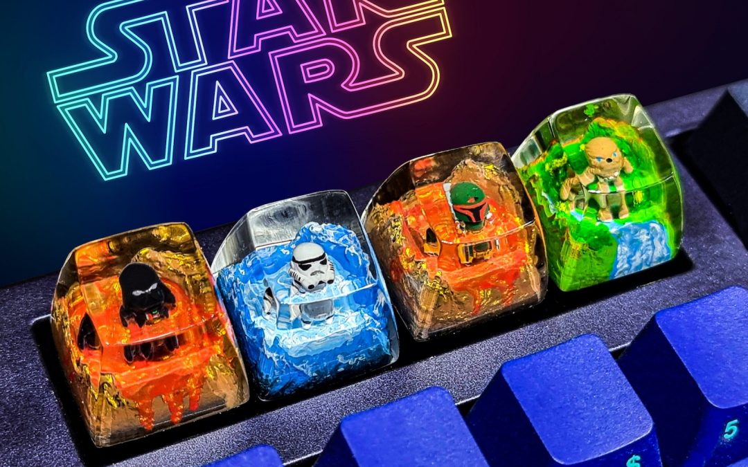 New Star Wars Character Keyboard Keycap Set available now!