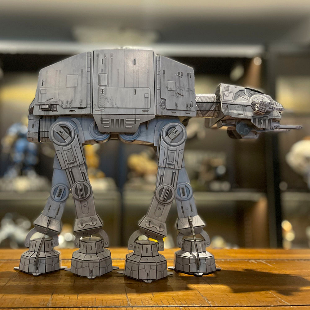 SW 4D Imperial AT-AT Walker Puzzle Model Kit 3