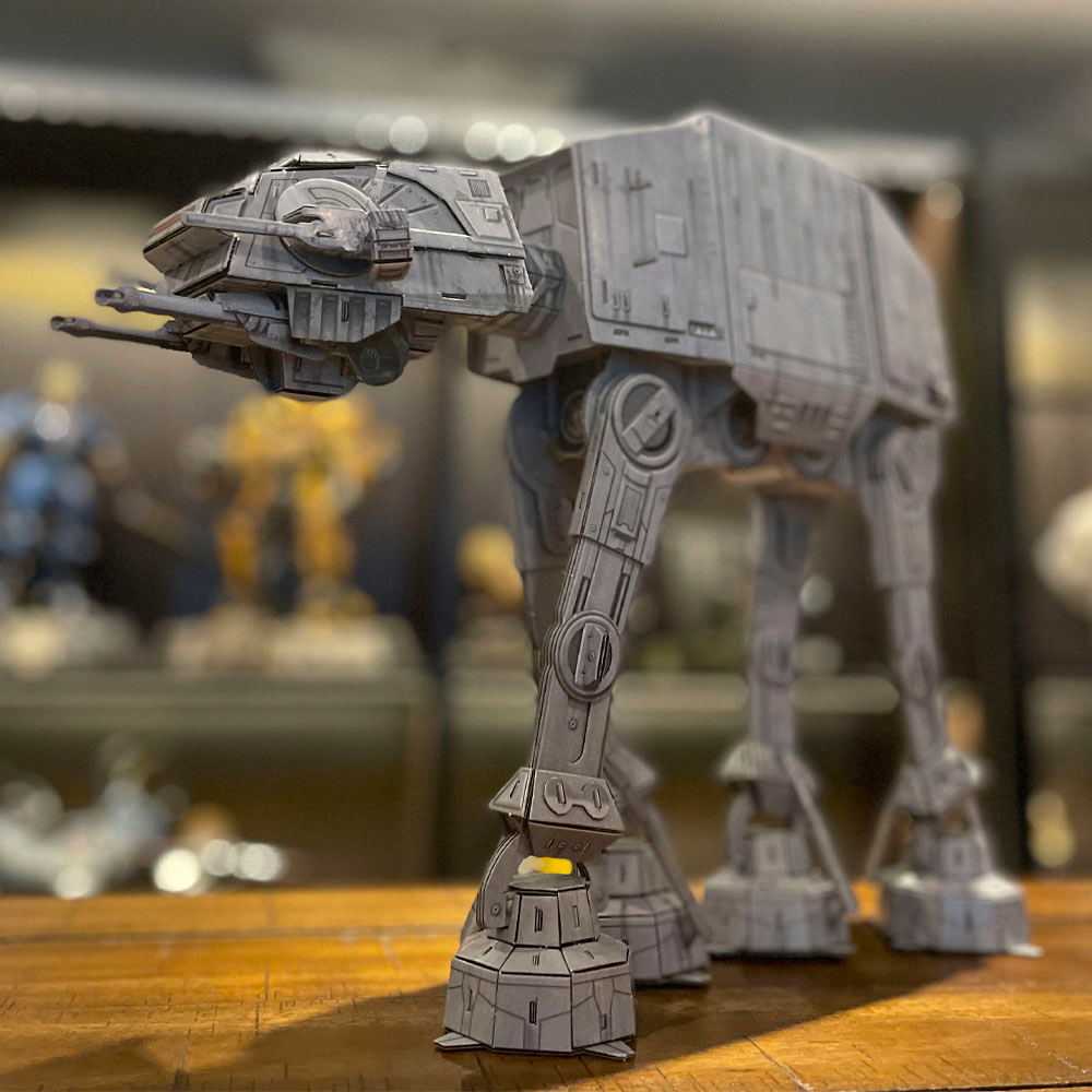 SW 4D Imperial AT-AT Walker Puzzle Model Kit 4