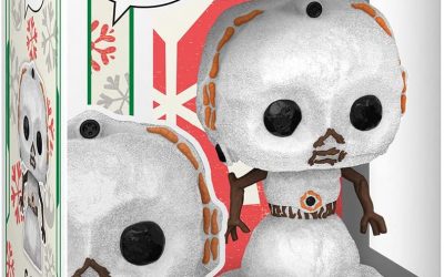 New Star Wars Funko Pop! Holiday C-3PO Snowman Bobble Head Toy available now!