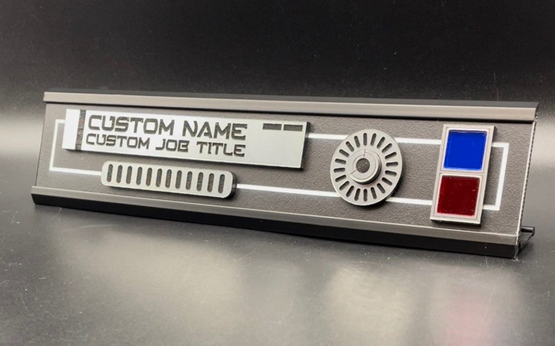 New Star Wars Custom Name Plaque available now!
