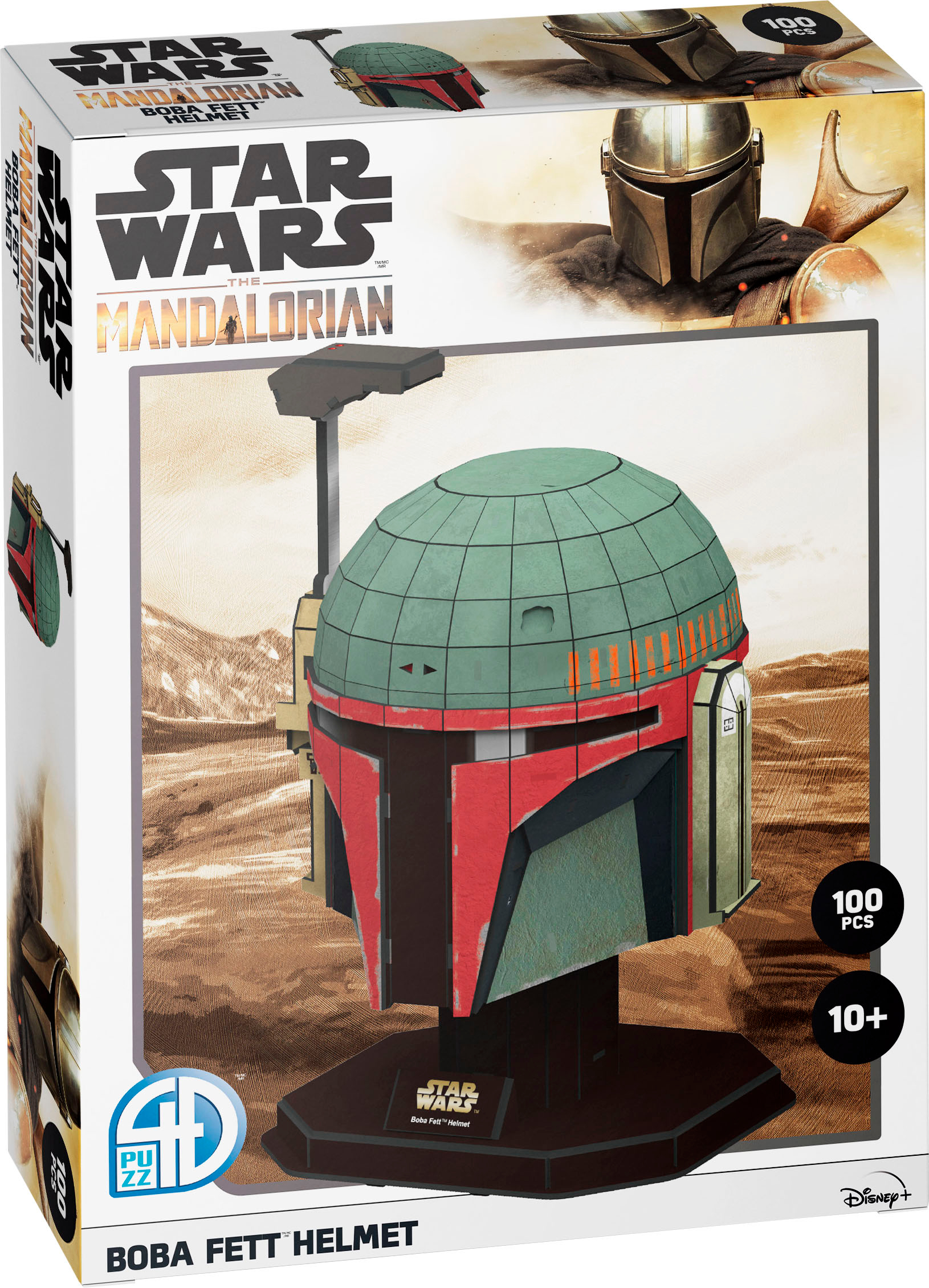 TM 4D Boba Fett Helmet Puzzle Model Kit 2