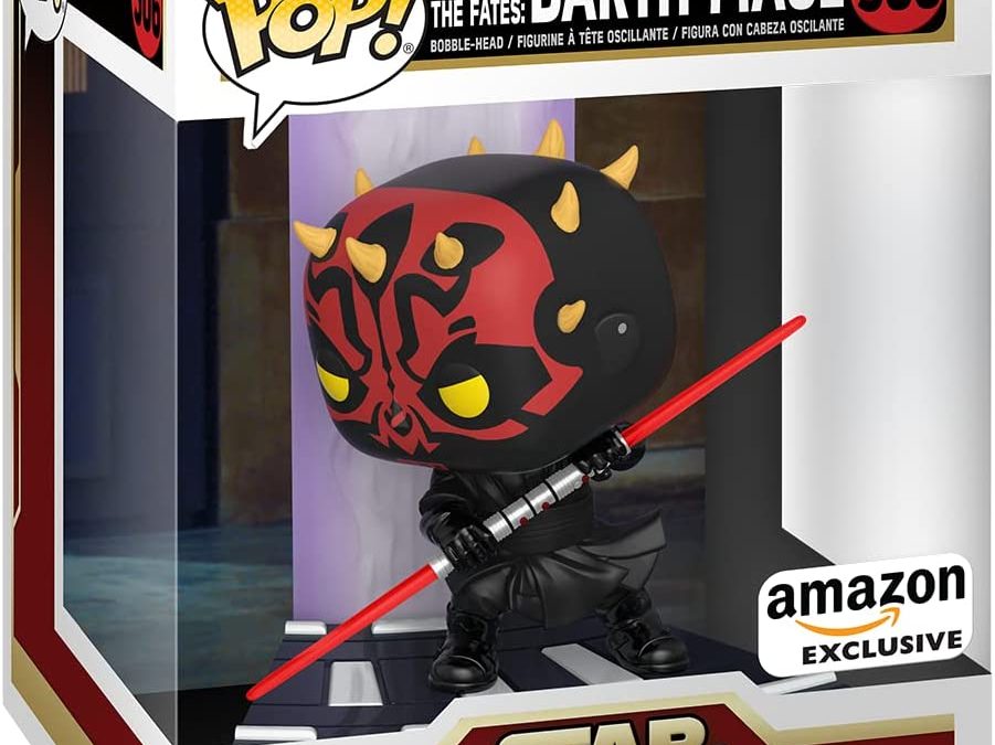 New The Phantom Menace Duel of The Fates Darth Maul Funko Pop! Bobble Head Toy available!