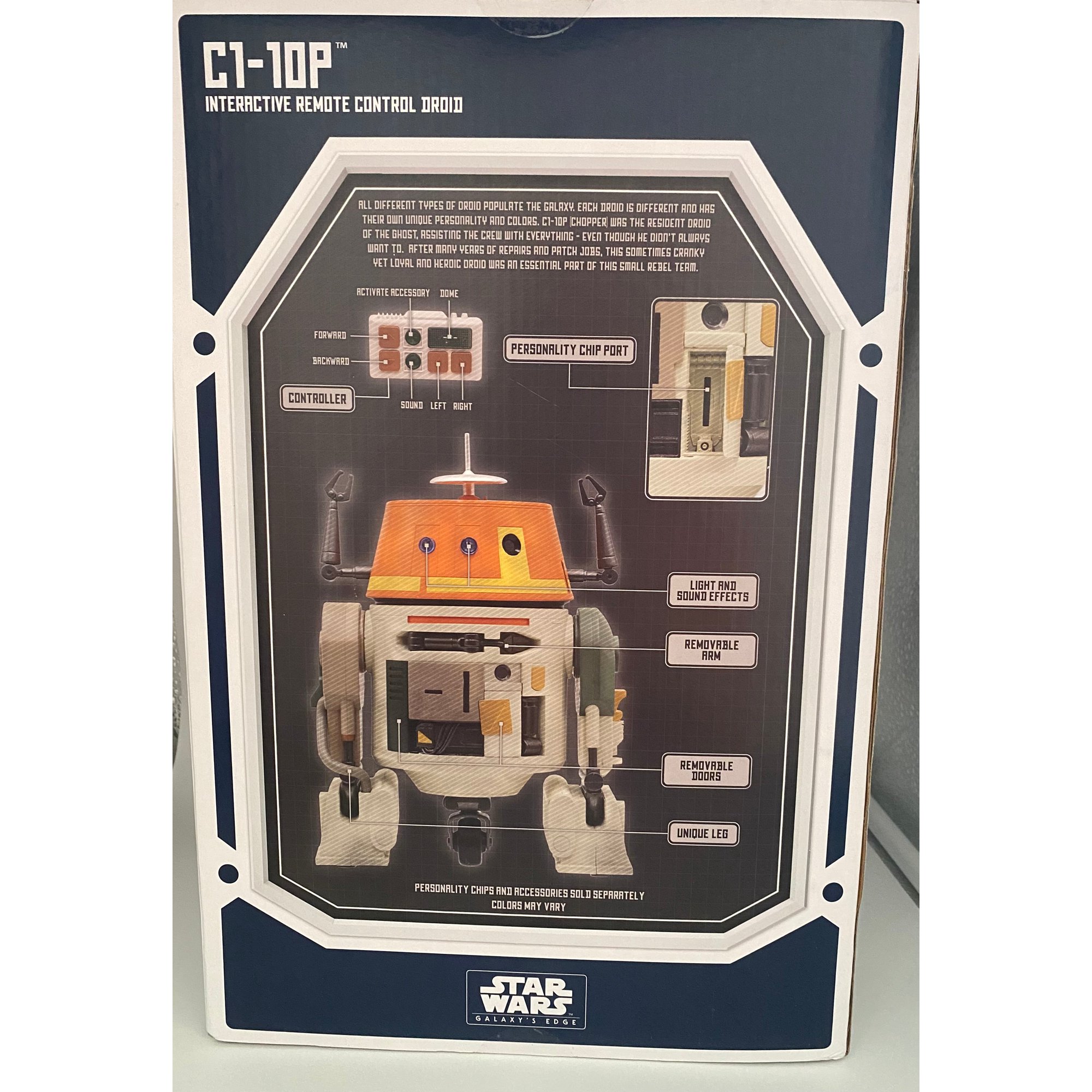 SWGE C1-10P (Chopper) Interactive Remote Control Droid Toy 2