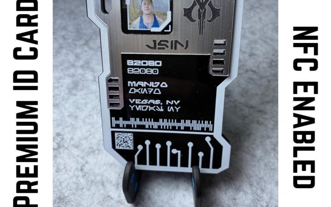 New Star Wars Galaxy's Edge Premium Cosplay NFC ID Card available now!