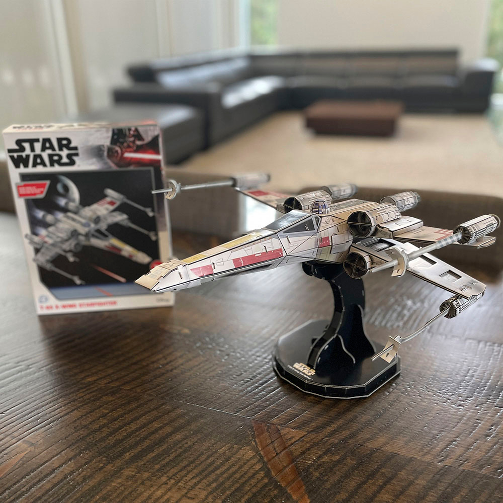 SW 4D X-Wing Star Fighter T-65B Puzzle 3