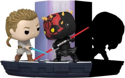 New The Phantom Menace Duel of The Fates Obi-Wan Kenobi Funko Pop! Bobble Head Toy available now!