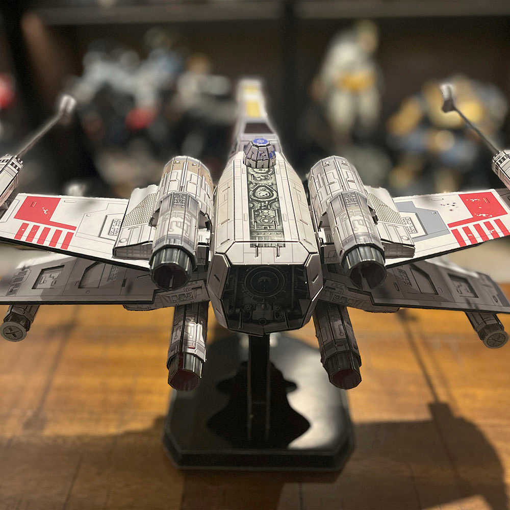 SW 4D X-Wing Star Fighter T-65B Puzzle 4