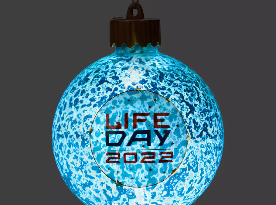 New Star Wars Life Day 2022 Light-Up Orb Ornament available now!
