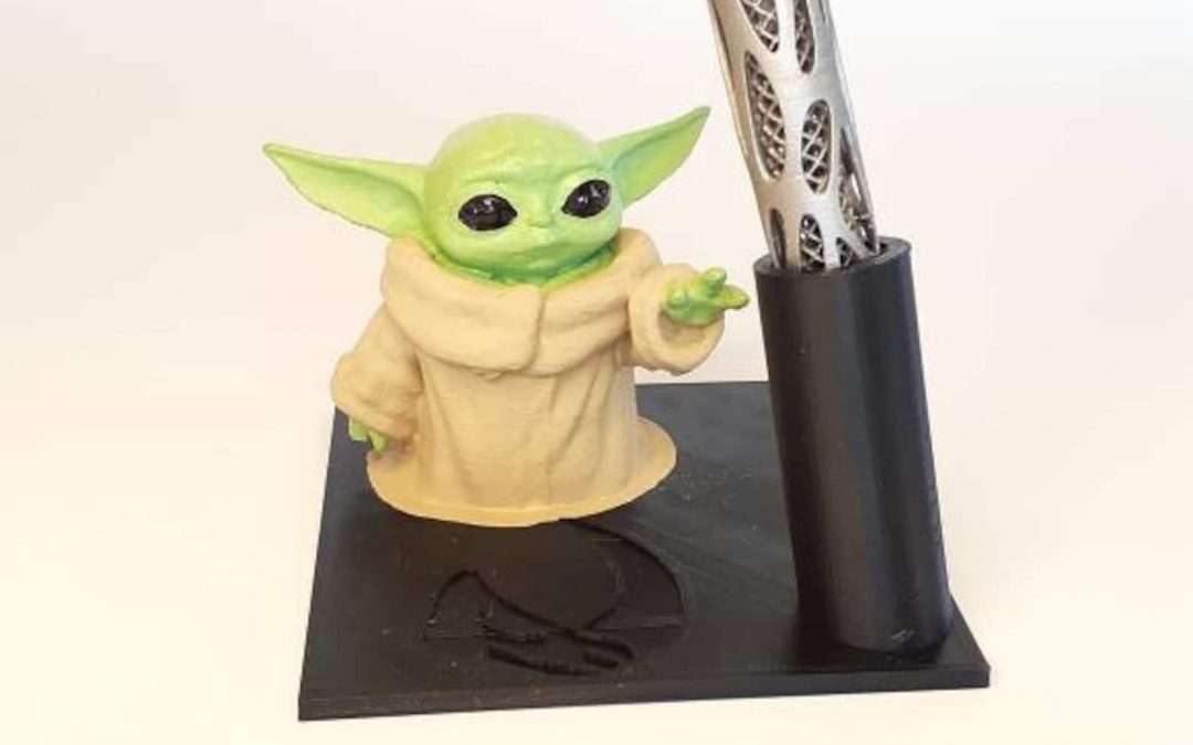 New The Mandalorian The Child (Grogu) Pen Holder available now!