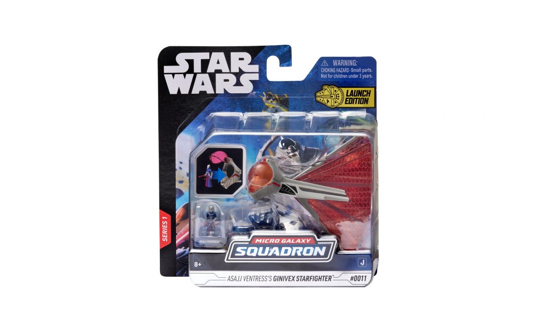 New Star Wars Micro Light Armor Class Assajj Ventress’s Ginivex Starfighter Play Set available now!