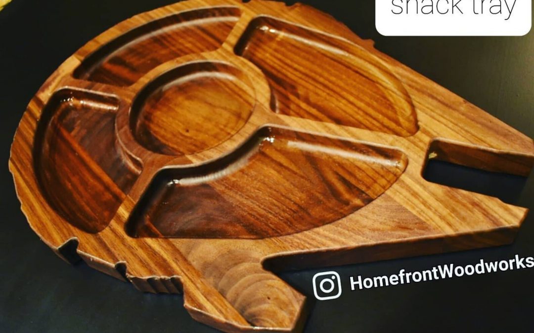 New Star Wars Millennium Falcon Snack Tray available now!