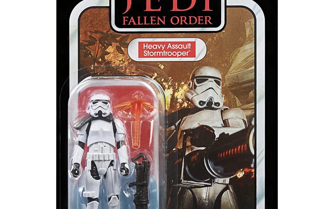New Jedi Fallen Order Imperial Heavy Assault Stormtrooper Vintage Figure available!