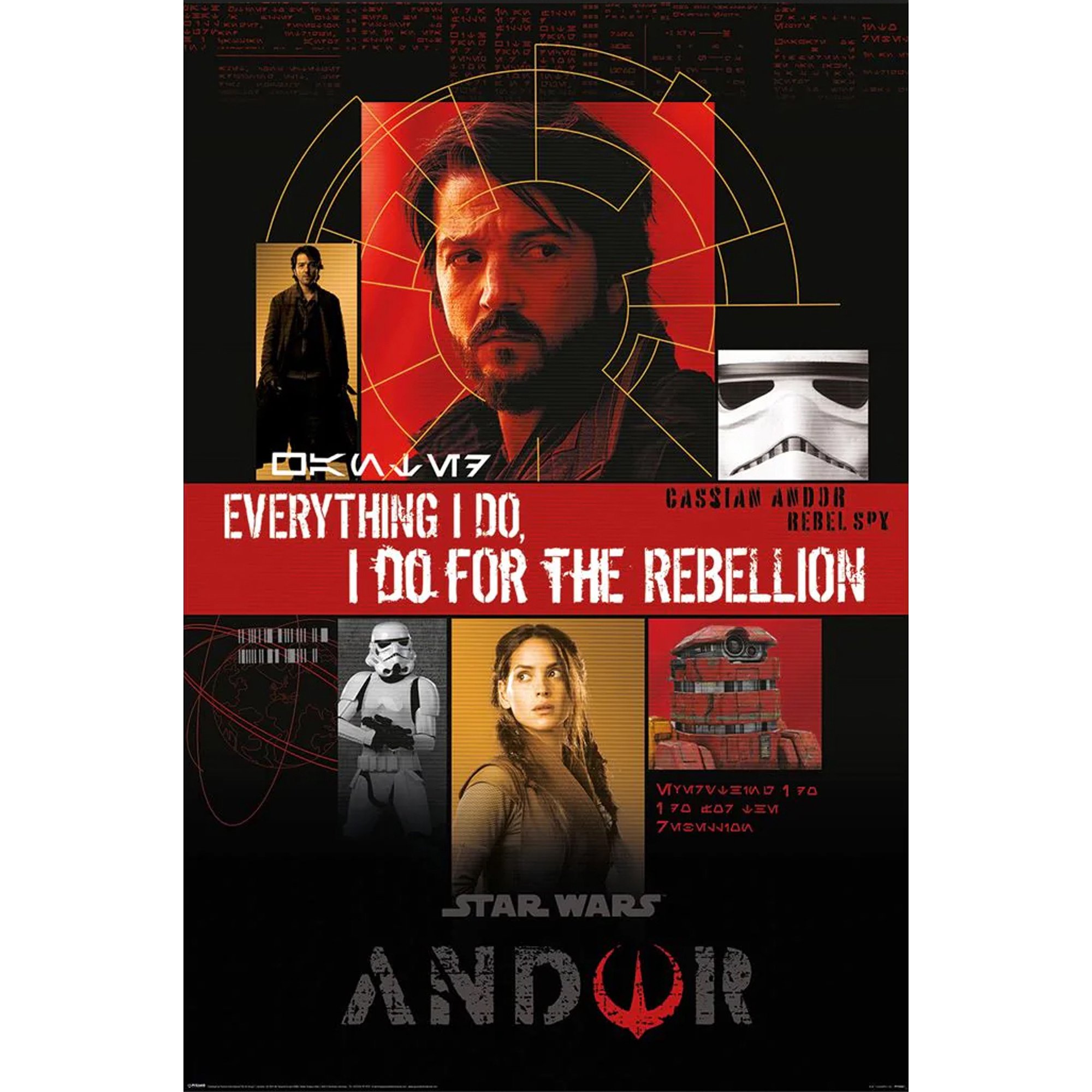 SWA Cassian Andor: For The Rebellion TV Poster 1