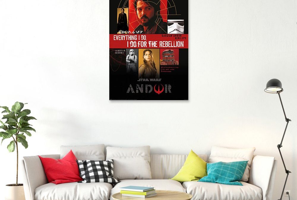 New Star Wars Andor Cassian Andor: For The Rebellion TV Poster available now!