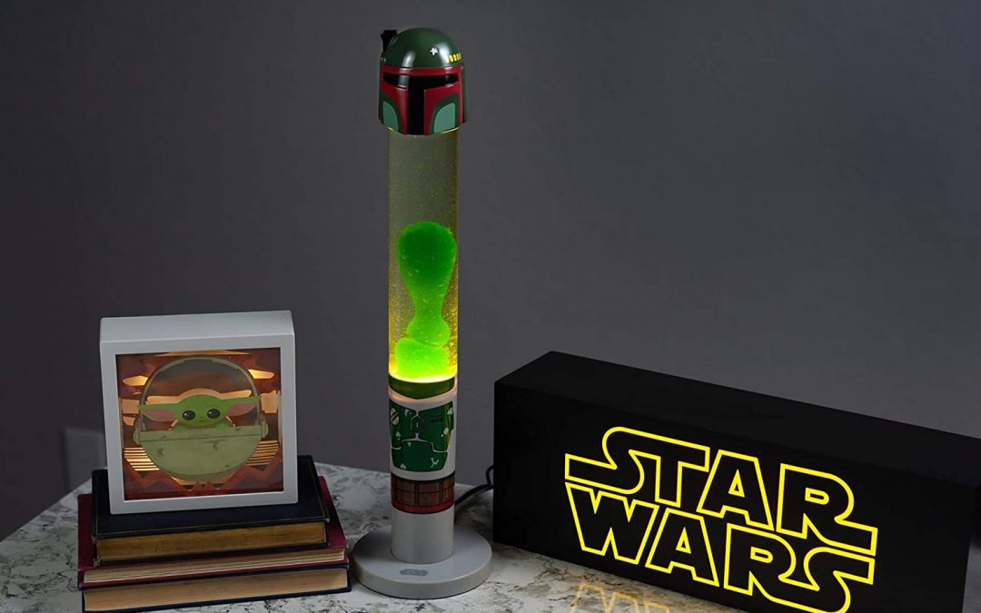 New Star Wars Boba Fett 3D Top Motion Mood Light Lava Lamp available now!