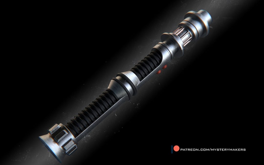 New Star Wars Kyle Katarn Lightsaber Kit (with Moving Buttons and Stand) available!