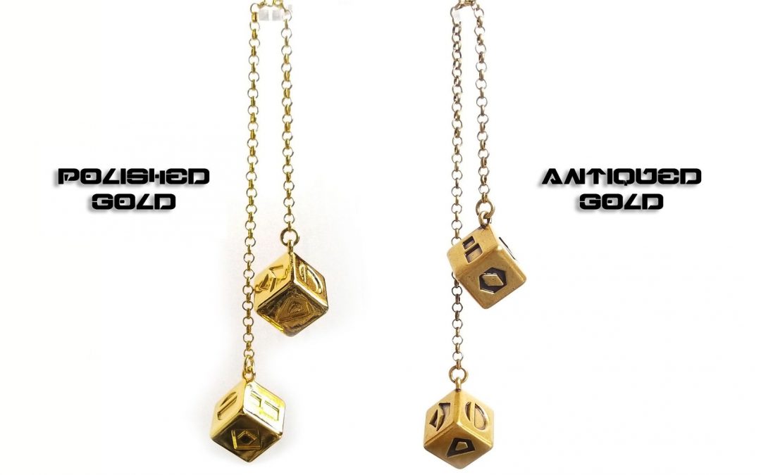 New Star Wars Han Solo Real Metal Lucky Sabacc Dice 2-Pack Set available now!