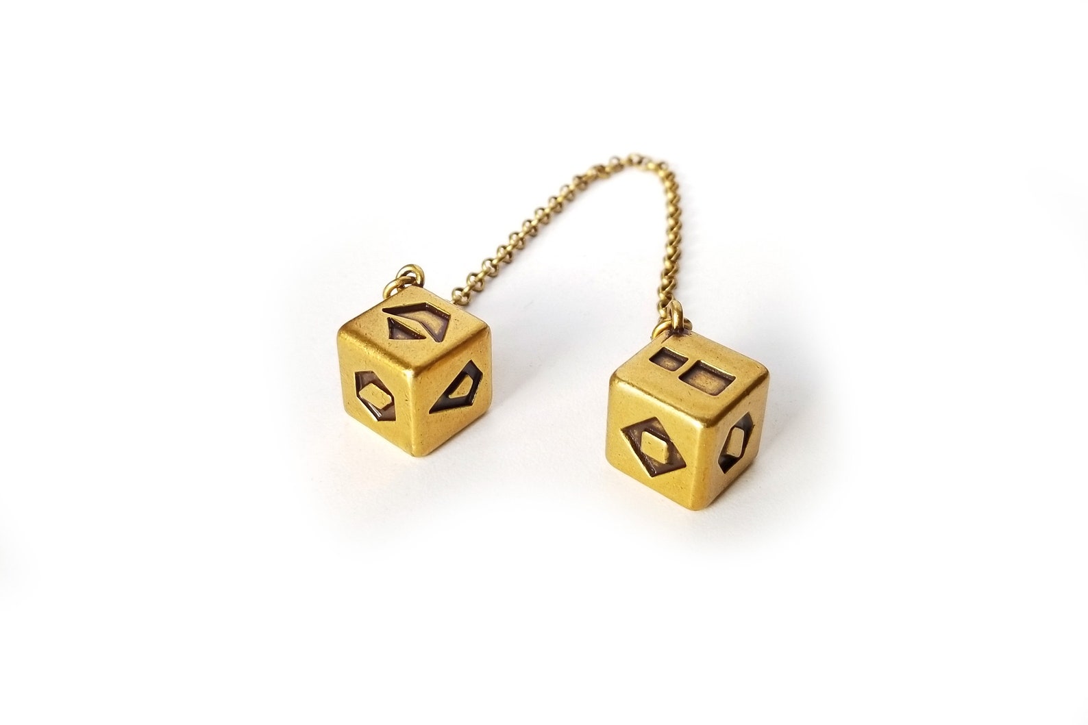 SW Han Solo Real Metal Lucky Sabacc Dice 2-Pack Set 3