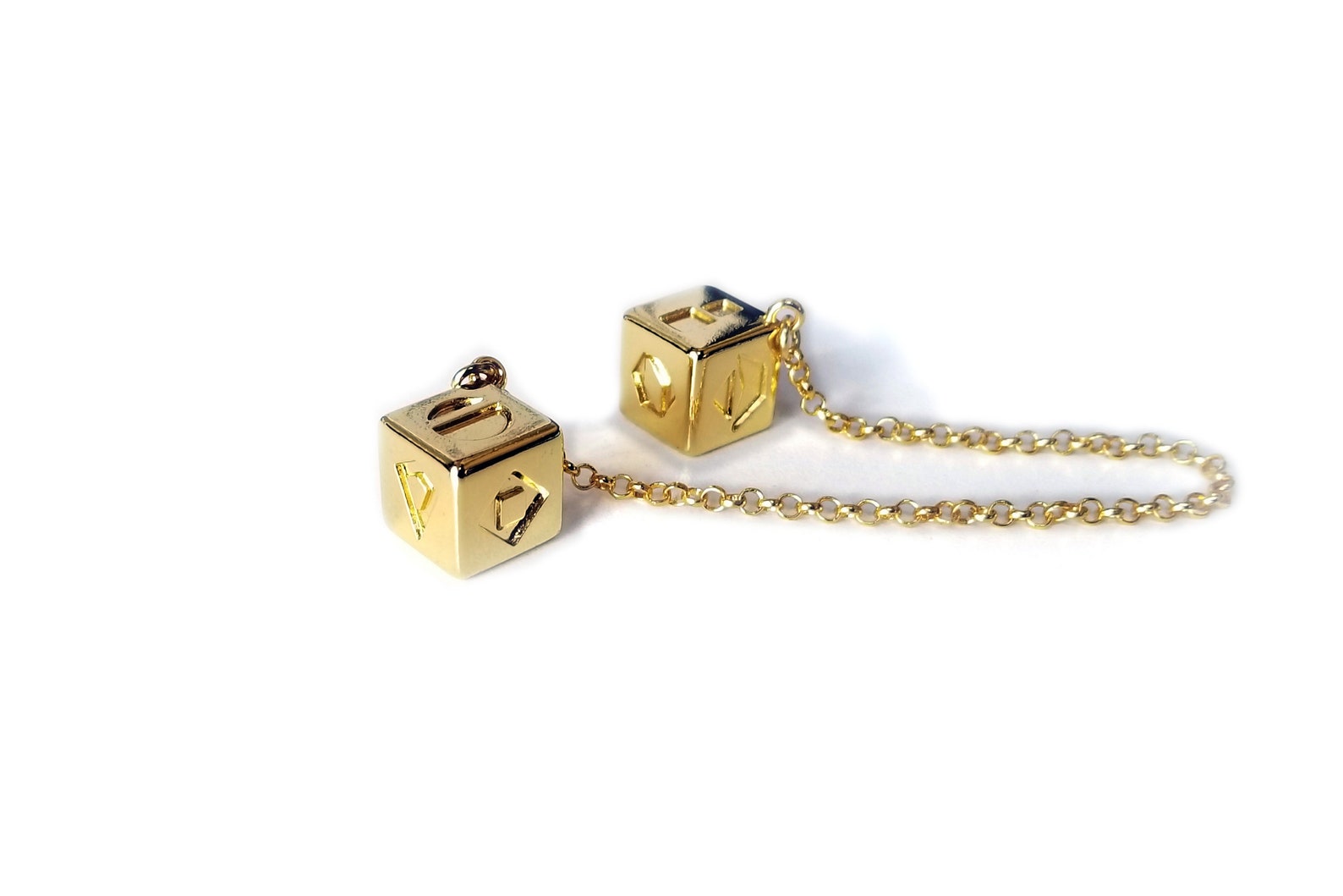 SW Han Solo Real Metal Lucky Sabacc Dice 2-Pack Set 4