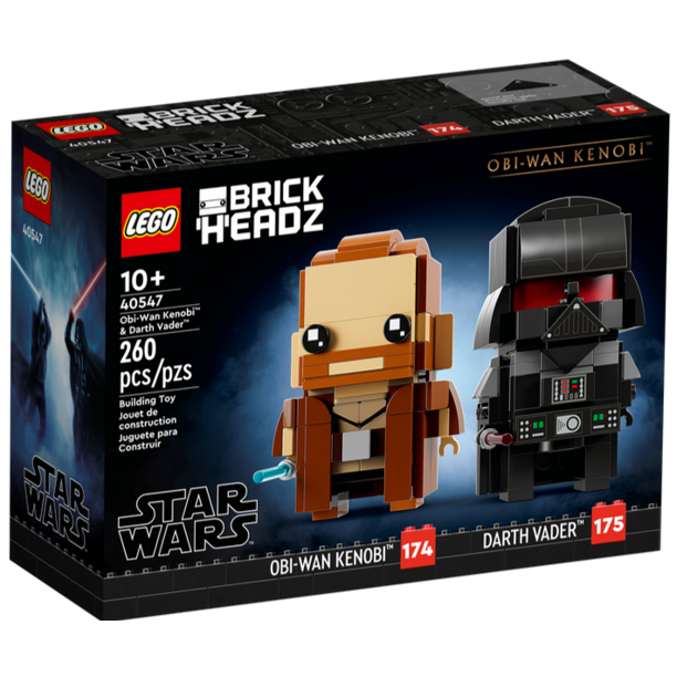 New Obi-Wan Kenobi Themed Obi-Wan Kenobi & Darth Vader Brickheadz Lego Set available now!