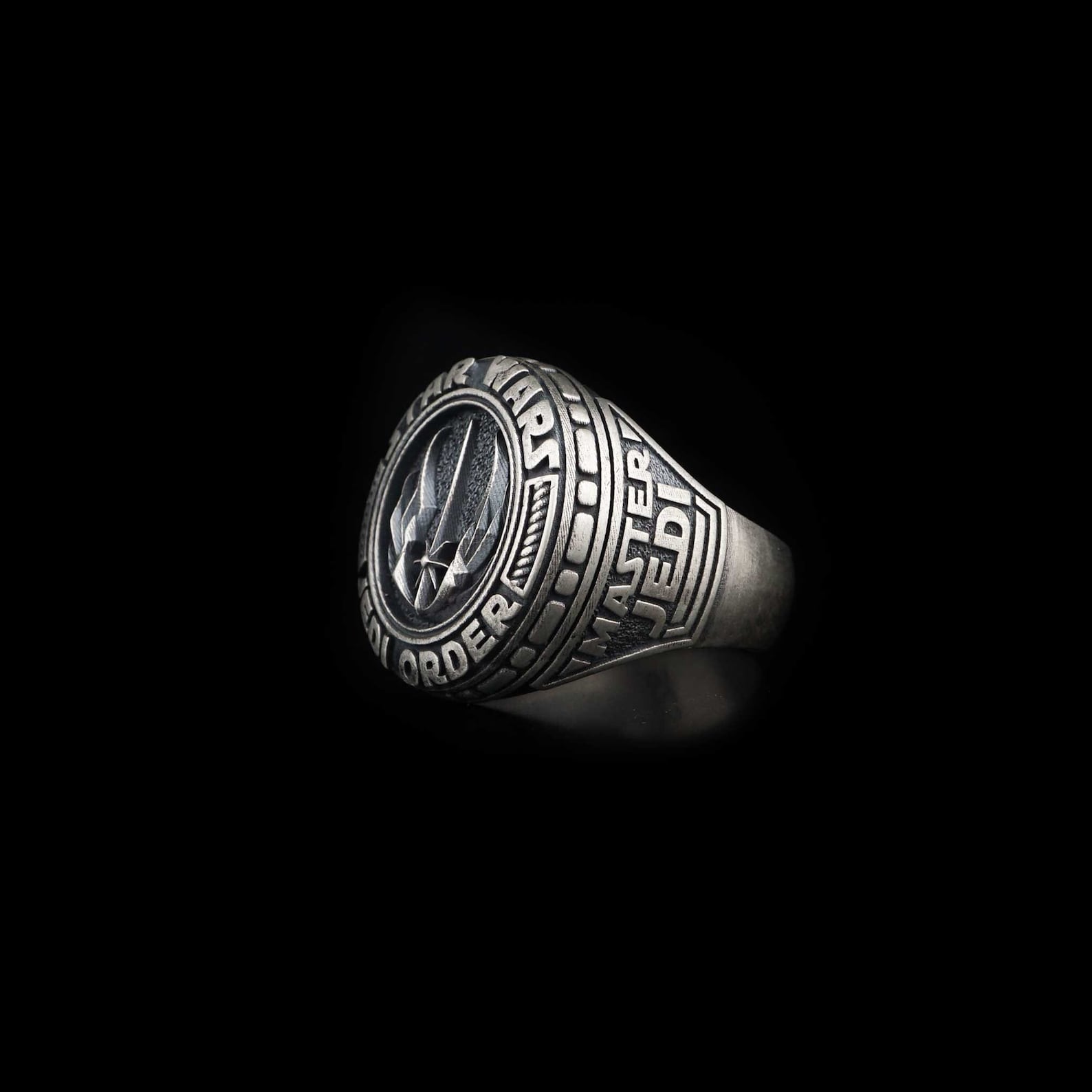 SW Jedi Order Symbol Silver Ring 2