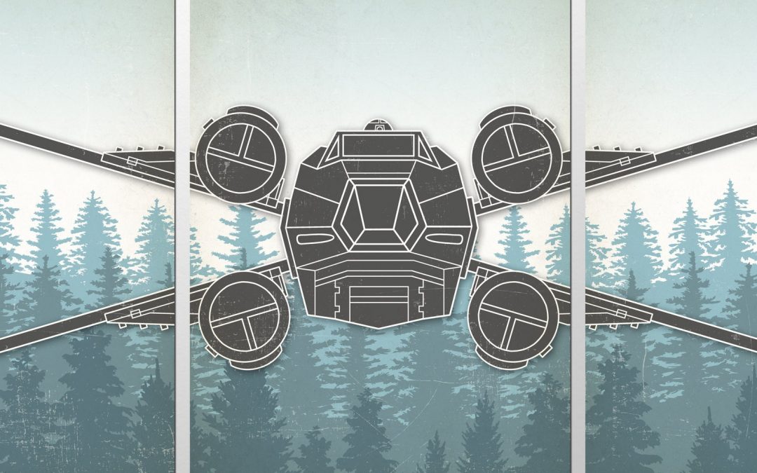 New Star Wars X-Wing Fighter Wall Decor Art Picture Set available now!