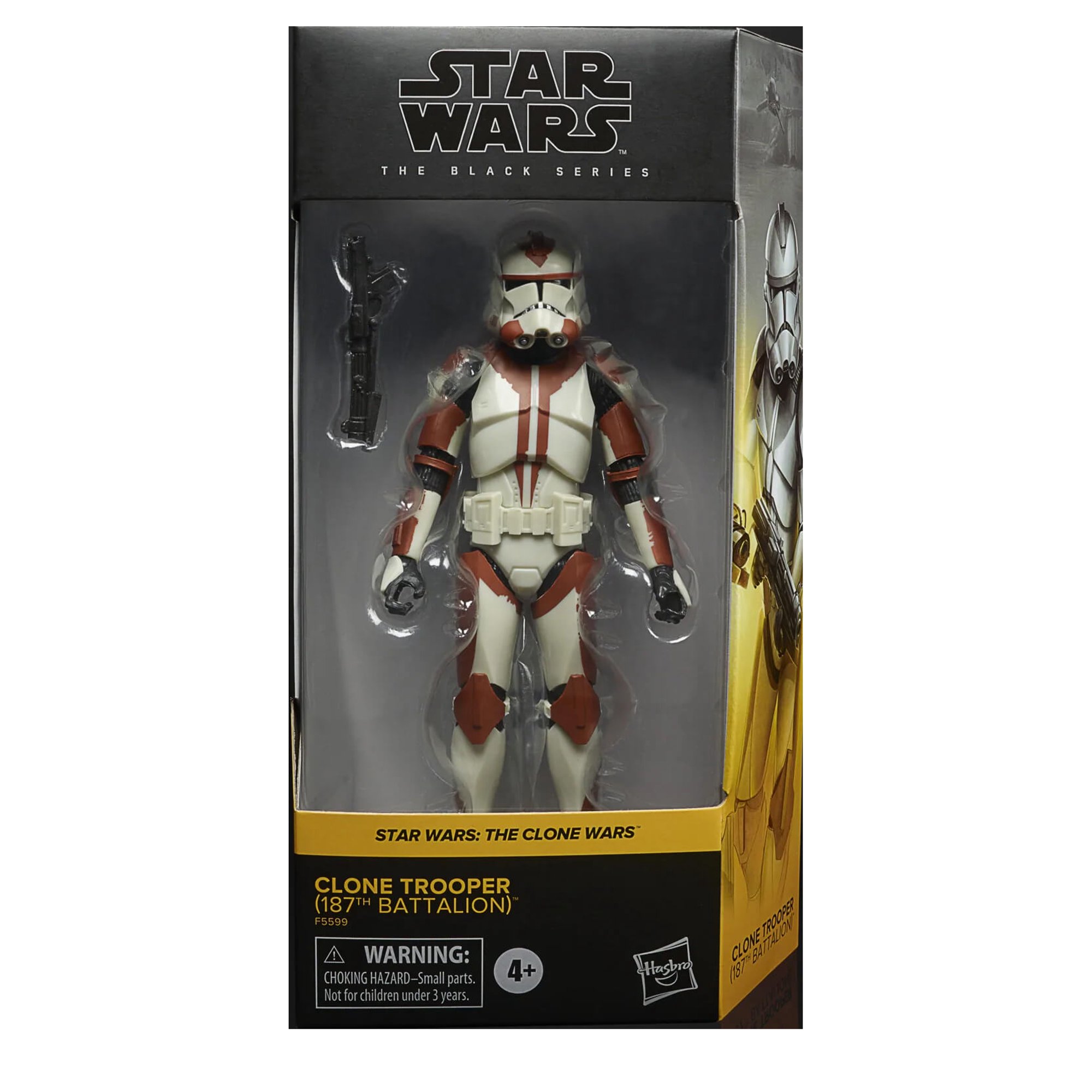 SWTCW Clone Trooper (187th Battalion) Black Series Figure 1