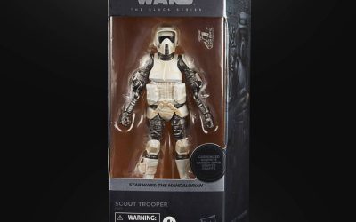 New The Mandalorian Imperial Scout Trooper Black Series Exclusive Carbonized Figure available!