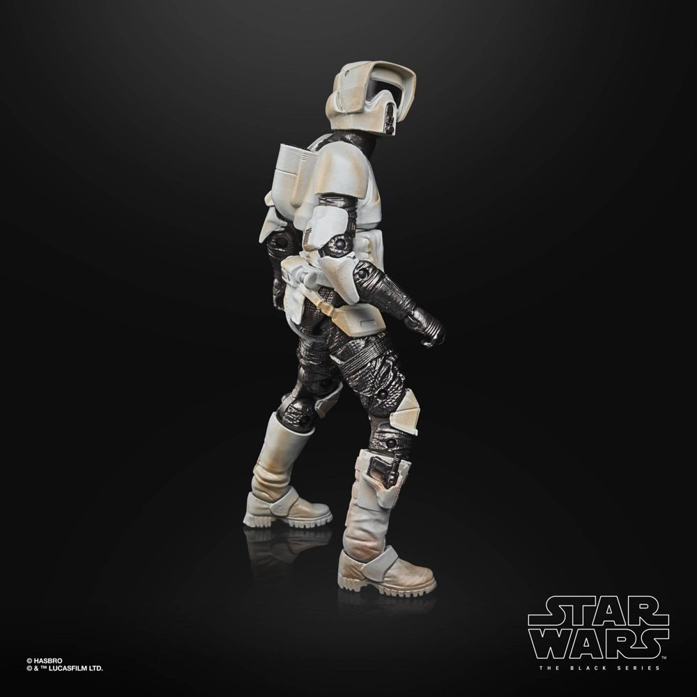 TM Imperial Scout Trooper Black Series Exclusive Carbonized Figure 3