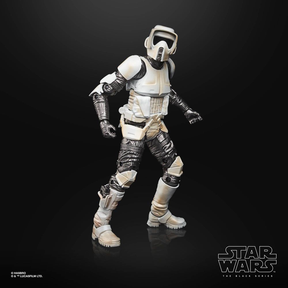 TM Imperial Scout Trooper Black Series Exclusive Carbonized Figure 5
