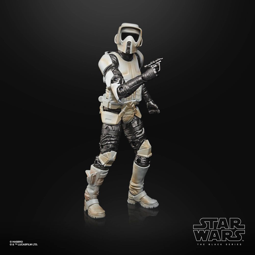 TM Imperial Scout Trooper Black Series Exclusive Carbonized Figure 6