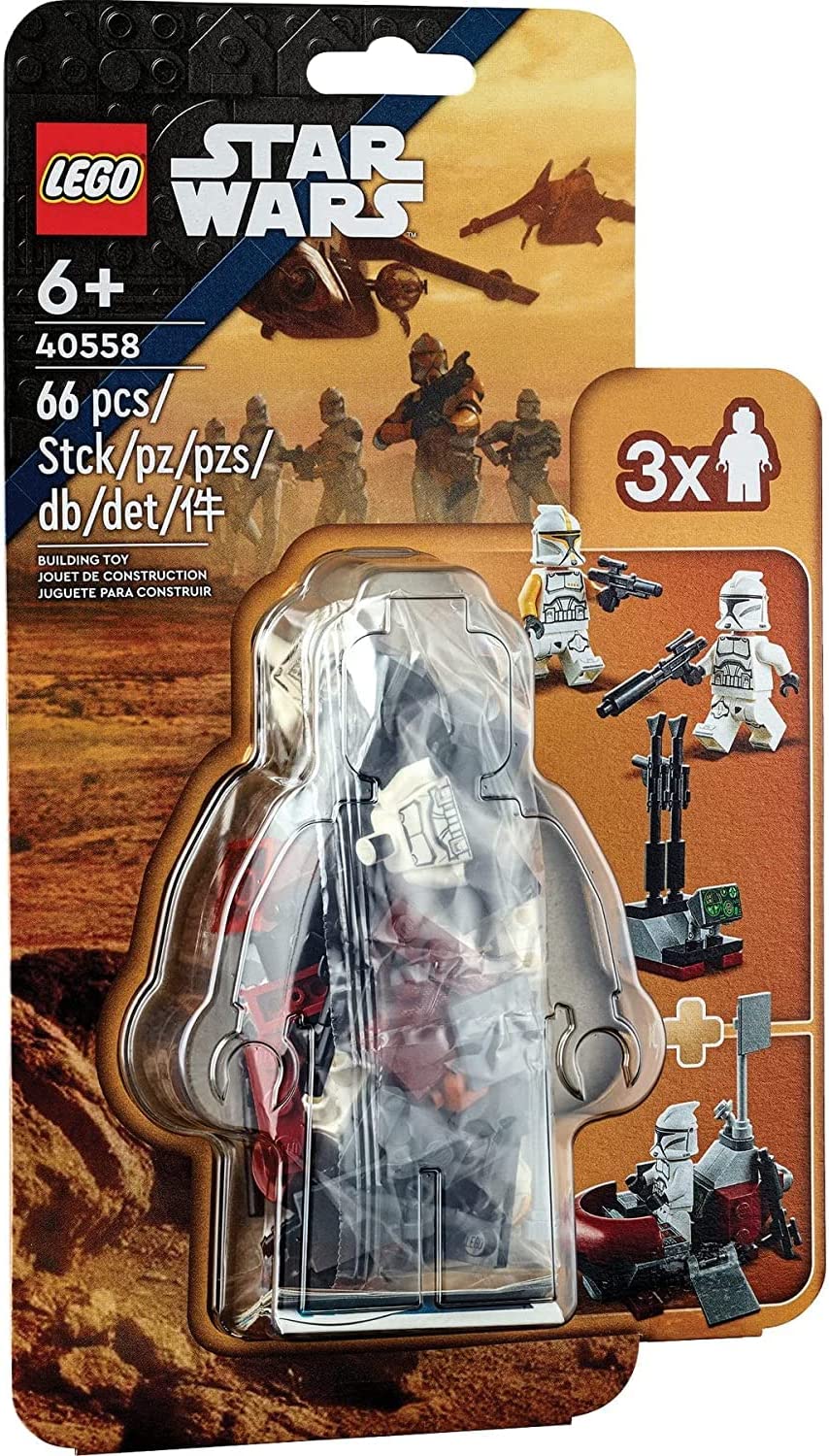 SW Clone Trooper Command Station Lego Set 1