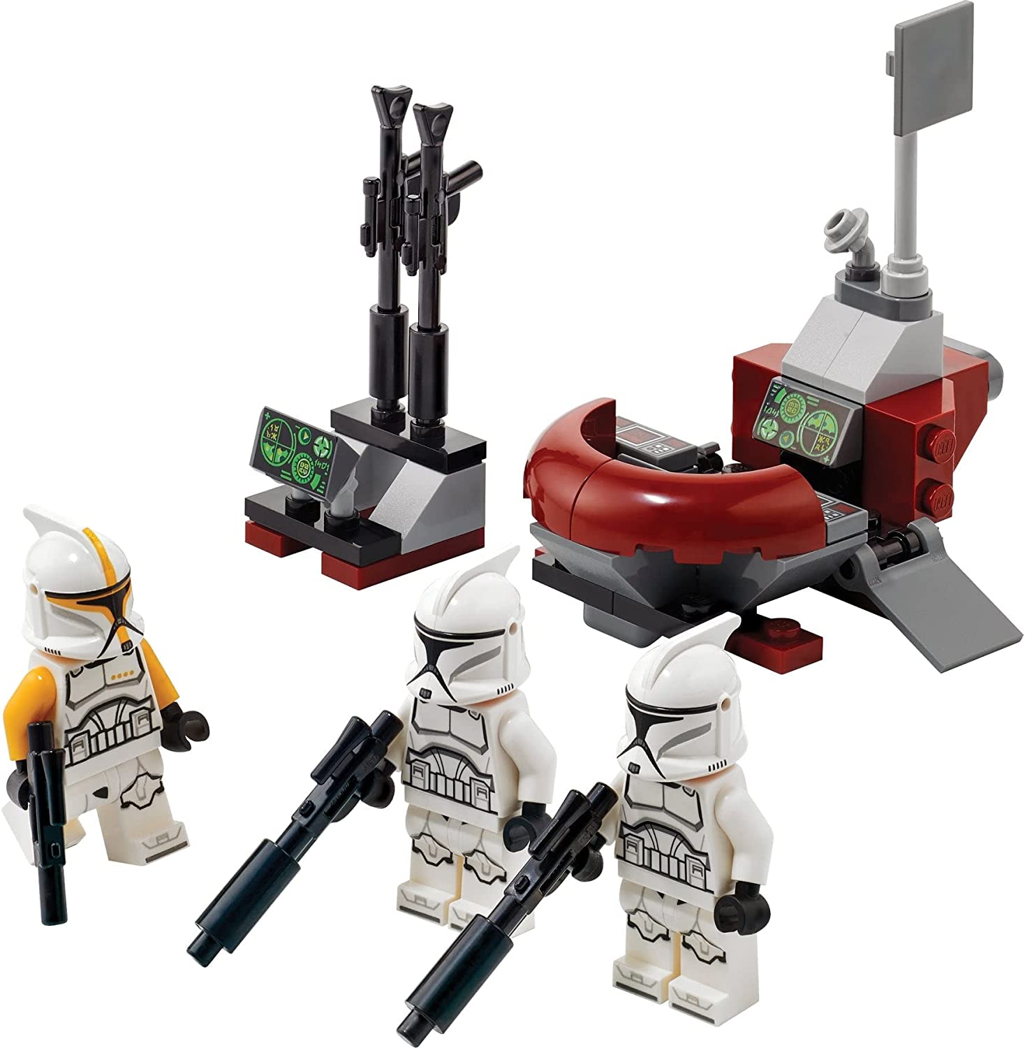 SW Clone Trooper Command Station Lego Set 3
