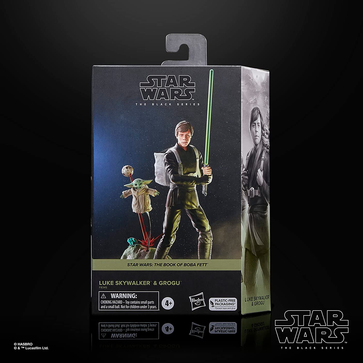 TBOBF Luke Skywalker & Grogu Black Series Figure Set 1
