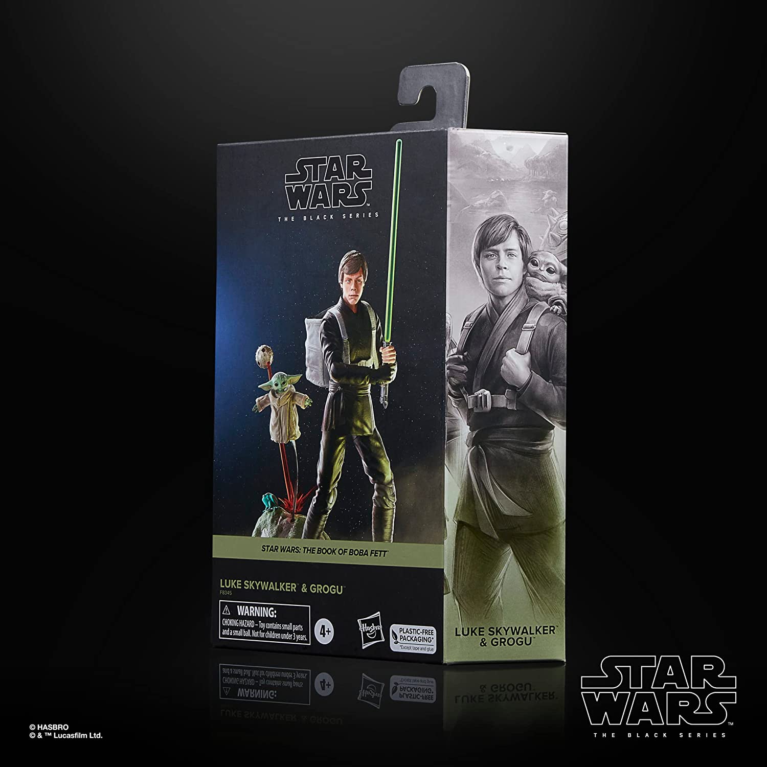 TBOBF Luke Skywalker & Grogu Black Series Figure Set 2