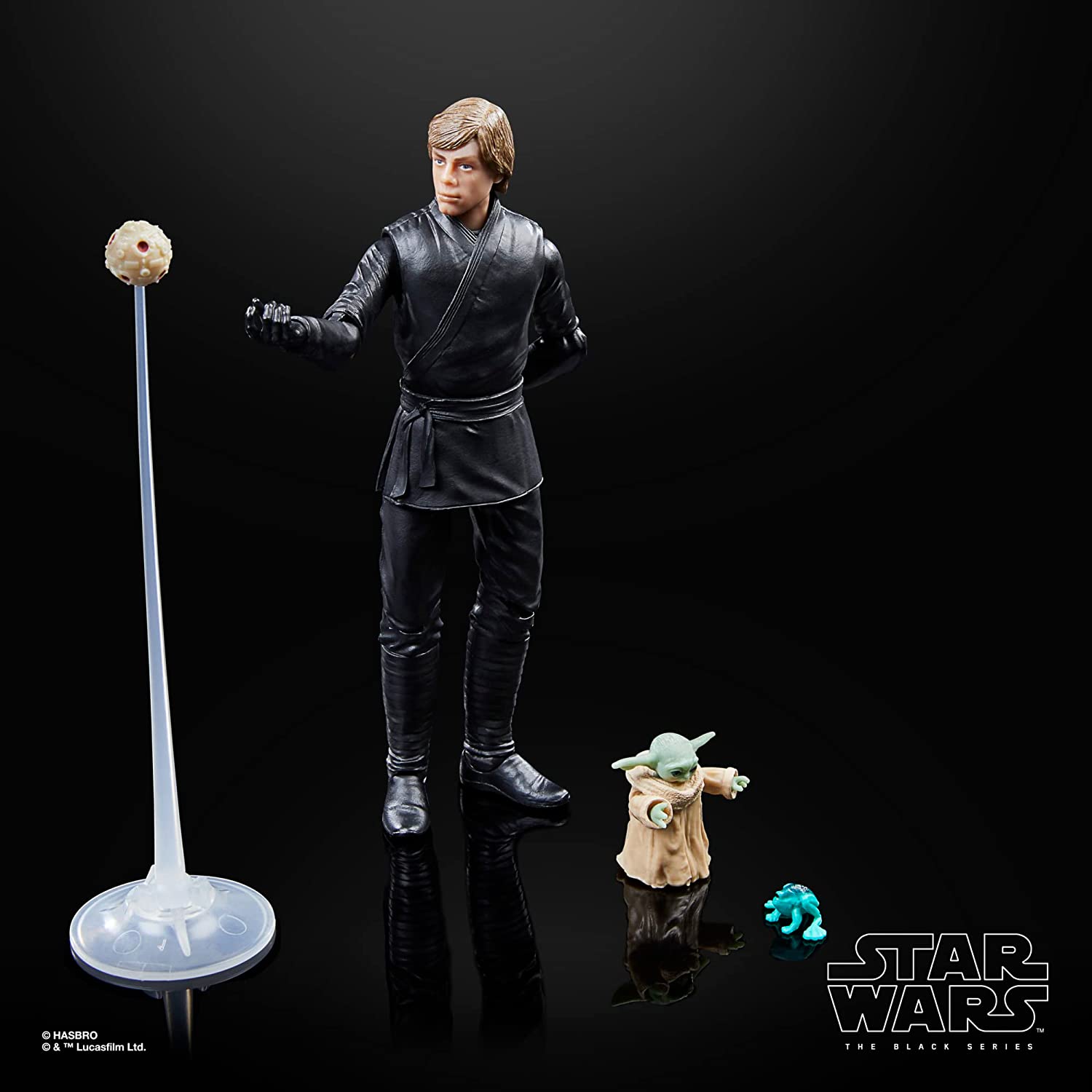 TBOBF Luke Skywalker & Grogu Black Series Figure Set 3