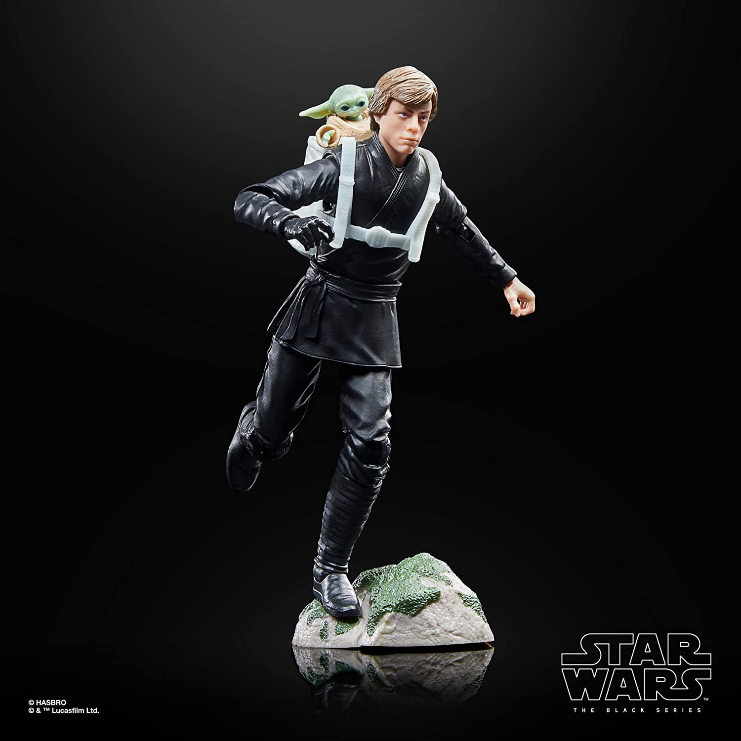 TBOBF Luke Skywalker & Grogu Black Series Figure Set 4