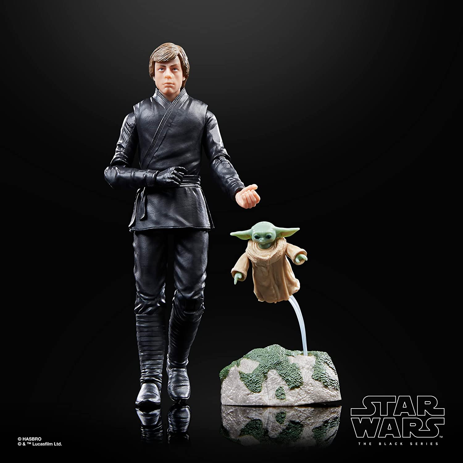TBOBF Luke Skywalker & Grogu Black Series Figure Set 5