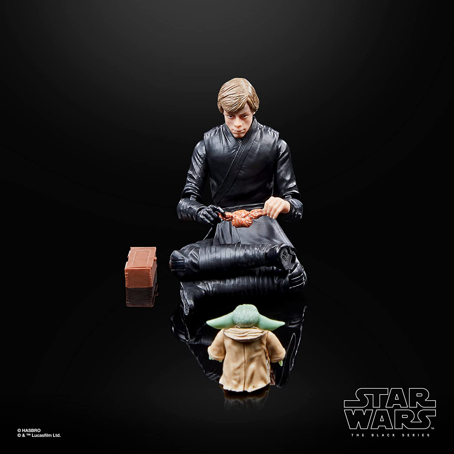 TBOBF Luke Skywalker & Grogu Black Series Figure Set 6